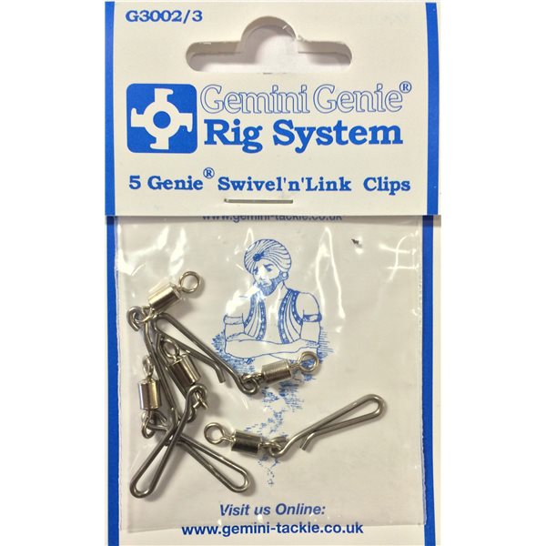 Gemini Swivel n Link Clips Waterford Angling & Outdoor Centre