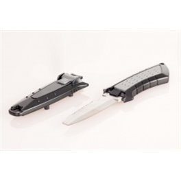 TYPHOON DRAGON 7cm KNIFE BLACK