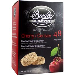Bradley Smoker Cherry Flavour Bisquettes 48 Pack